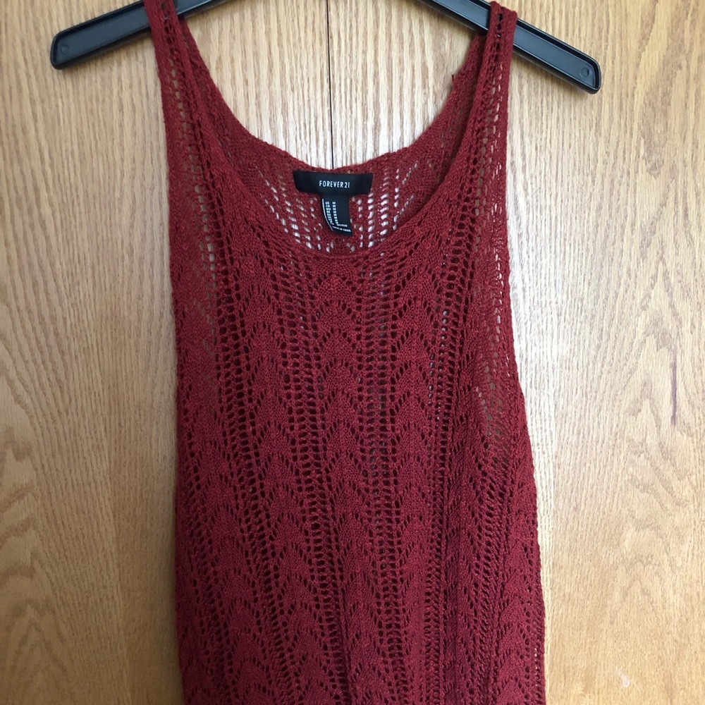 Crochet tank top